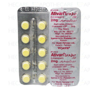 Ativan Tablet 2 Mg In Pakistan