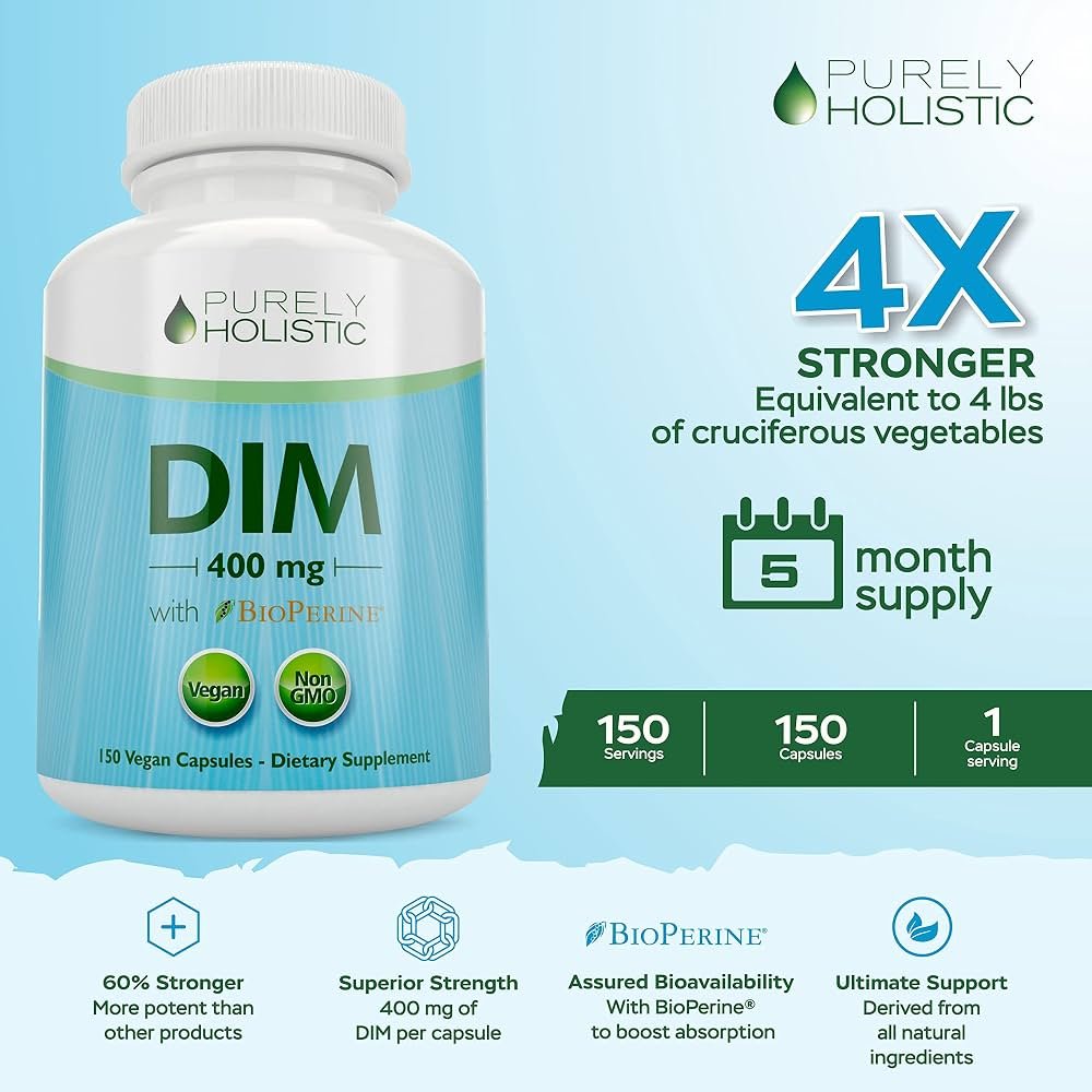 Purely Holistic DIM 400mg Capsules in Pakistan