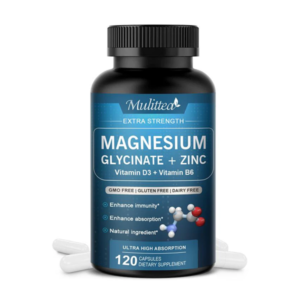 Mulittea Magnesium Glycinate + Zinc Vitamin D3 Capsules In Pakistan