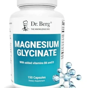 Dr. Berg Magnesium Glycinate 400 mg Capsules