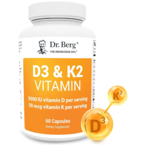 Dr. Berg D3 & K2 Vitamin Supplement In Pakistan