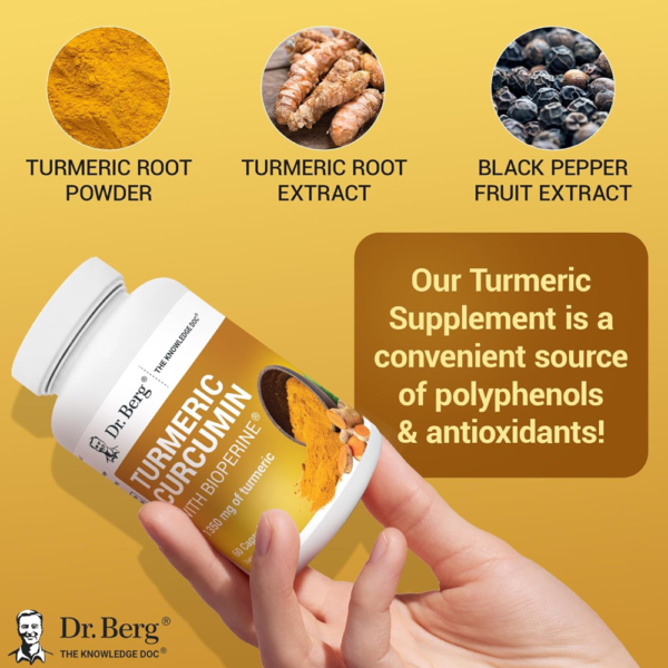 Dr. Berg Turmeric Curcumin with BioPerine In Pakistan