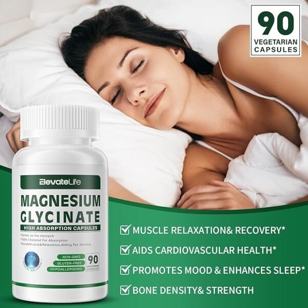 Elevate Life Magnesium Glycinate Capsules - Image 3