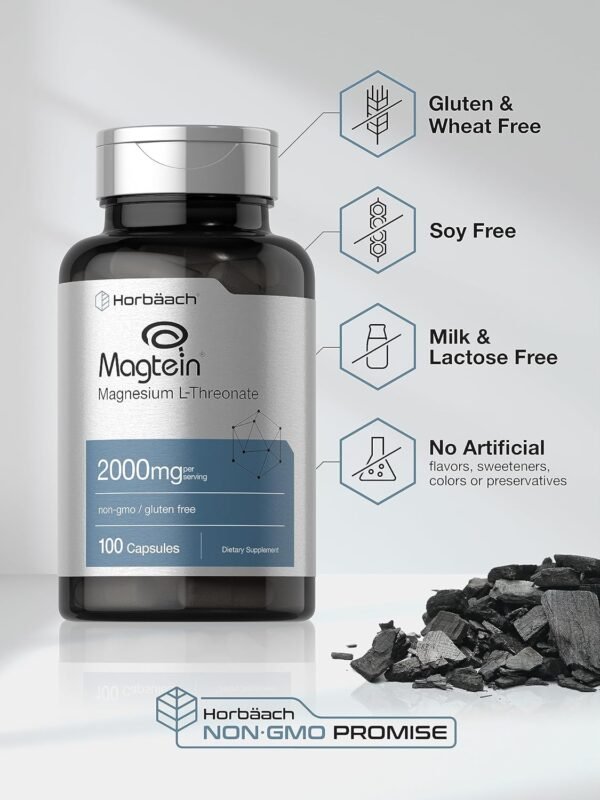 Horbaach Magtein Magnesium L-Threonate 2000mg - Image 2
