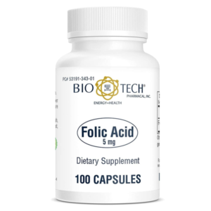Folic Acid 5mg Capsules (Bio-Tech Pharmacal )