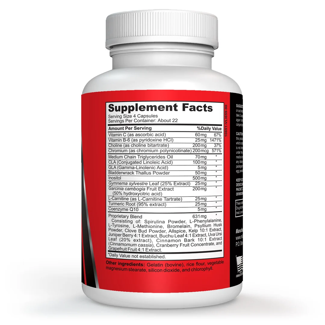 Milamiamor Super Fat Burner With MCT 90 Capsules