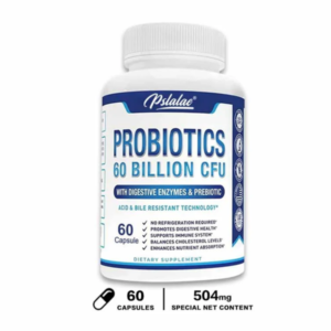 Pslalae Probiotics 60 BILLION CFU Capsules