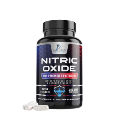 Nature's Nutrition Nitric Oxide Supplement