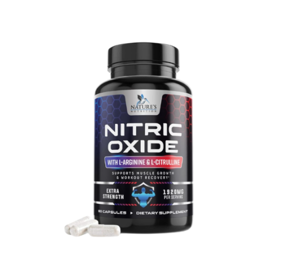 Nature's Nutrition Nitric Oxide Supplement