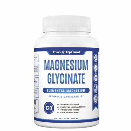 Purely Optimal Magnesium Glycinate 500mg Capsules in Pakistan
