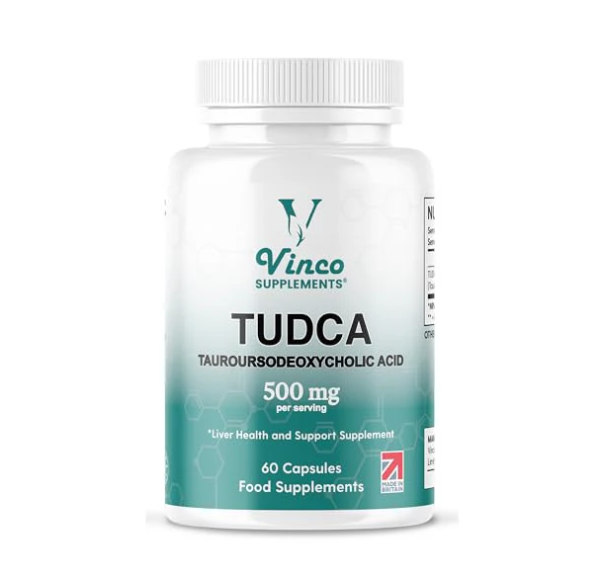 Vinco TUDCA Bile Salt Supplement (500mg)