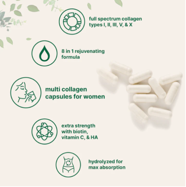 Micro ingredients multi collagen peptides Capsules - Image 3