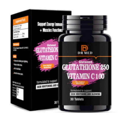 DR MED Glutamed Glutathione 250, Vitamin C 100 Capsules