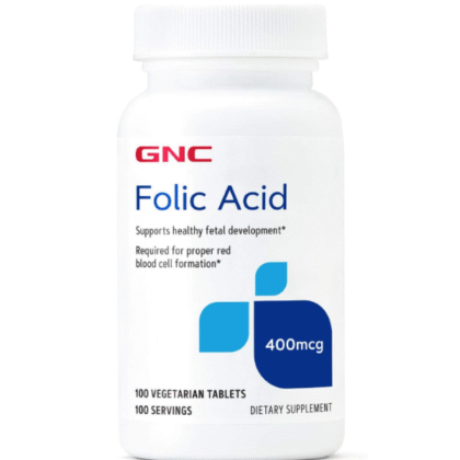 Gnc Folic Acid Tablet 400mcg Capsules Price in Pakistan