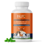 Inlife Ashwagandha For Dogs 500mg Capsules