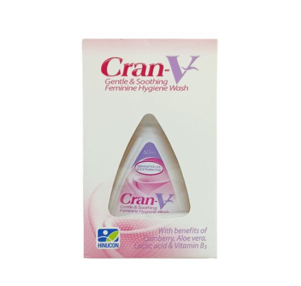 Cran-V Feminine Hygiene Wash 60ml