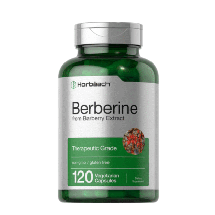 Horbäach Berberine Capsules | Non-GMO, Gluten Free