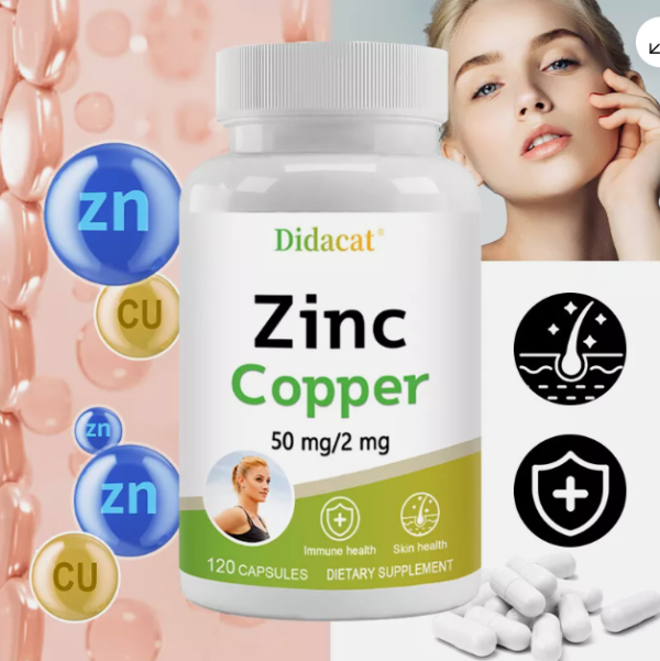 Didacat Zinc And Copper 50mg Capsules - Image 2