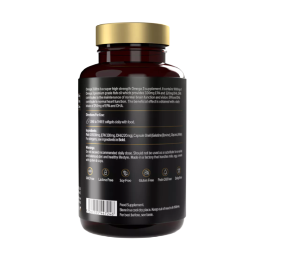 Ultra Omega 3 | Protein Works™ Fish Oil Capsules - Image 2