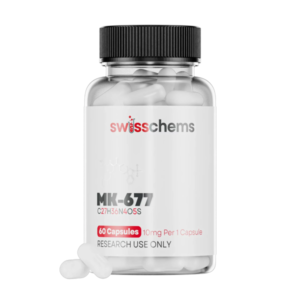 SWISSCHEMS Mk-677 (Ibutamoren) 600mg Capsule