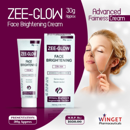 Zee Glow Face Brightening Creamg In Pakistan
