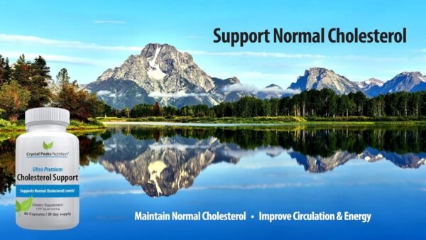 CRYSTAL PEAKS NUTRITION Cholesterol Supplement - Image 2