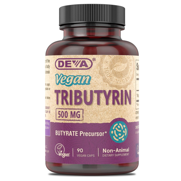 Deva Vegan Tributyrin 500mg Capsules In Pakistan | Gut Health