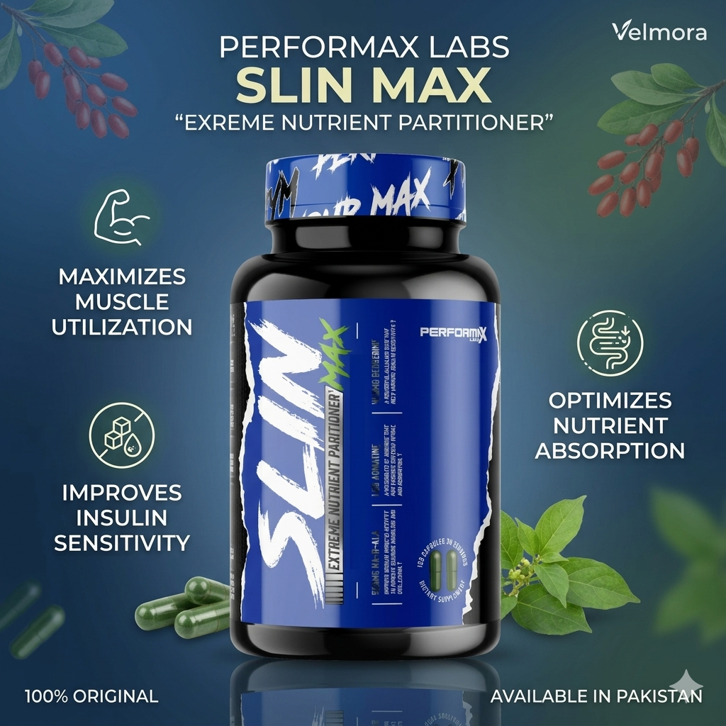 SLIN Max Nutrient Partitioning Complex Capsules in Pakistan | Carb & Fat Control