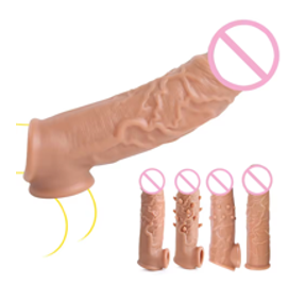 Silicone Reusable Condom Sleeve Extender In Pakistan