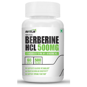 Nutrija Berberine Hcl 500mg Capsules In Pakistan - Blood Sugar