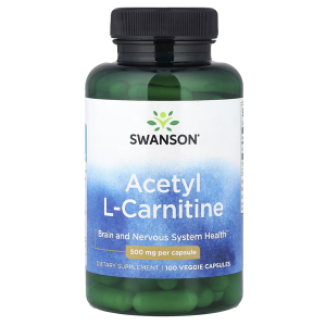 Buy Swanson Acetyl-L-Carnitine 500mg in Pakistan - Brain, Energy