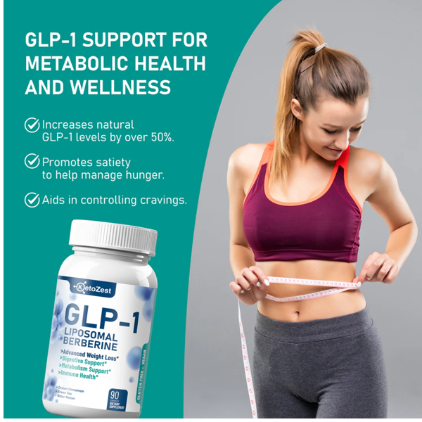 KetoZest GLP-1 Liposomal Berberine HCl Capsules In Pakistan