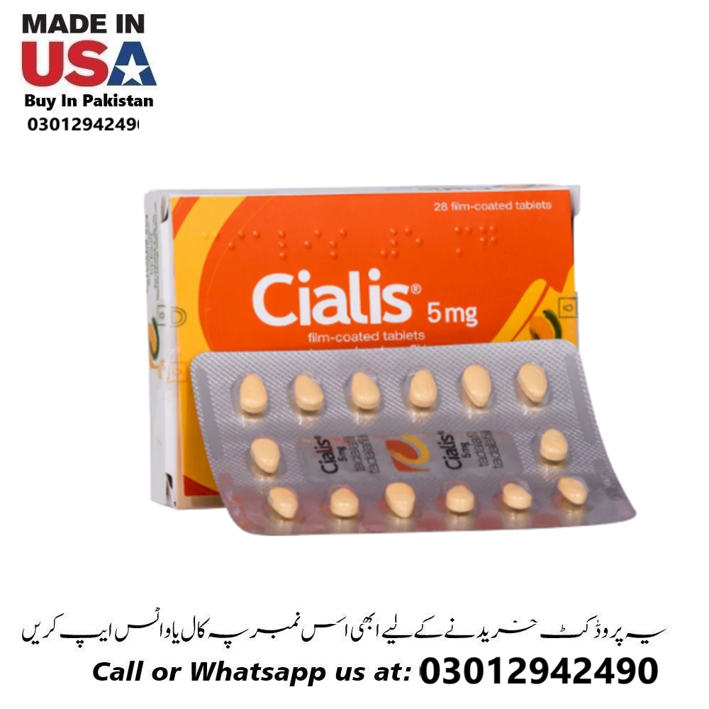 Original Cialis 5mg Buy In Pakistan | 28 Tablets | Men’s Timing