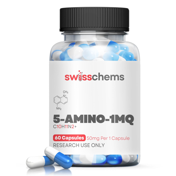 Swisschems 5-amino-1mq 50mg Capsules In Pakistan – Longevity