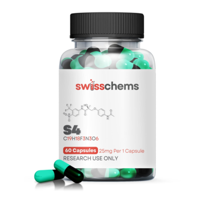 Swisschems S4 25mg 60 Capsules In Pakistan