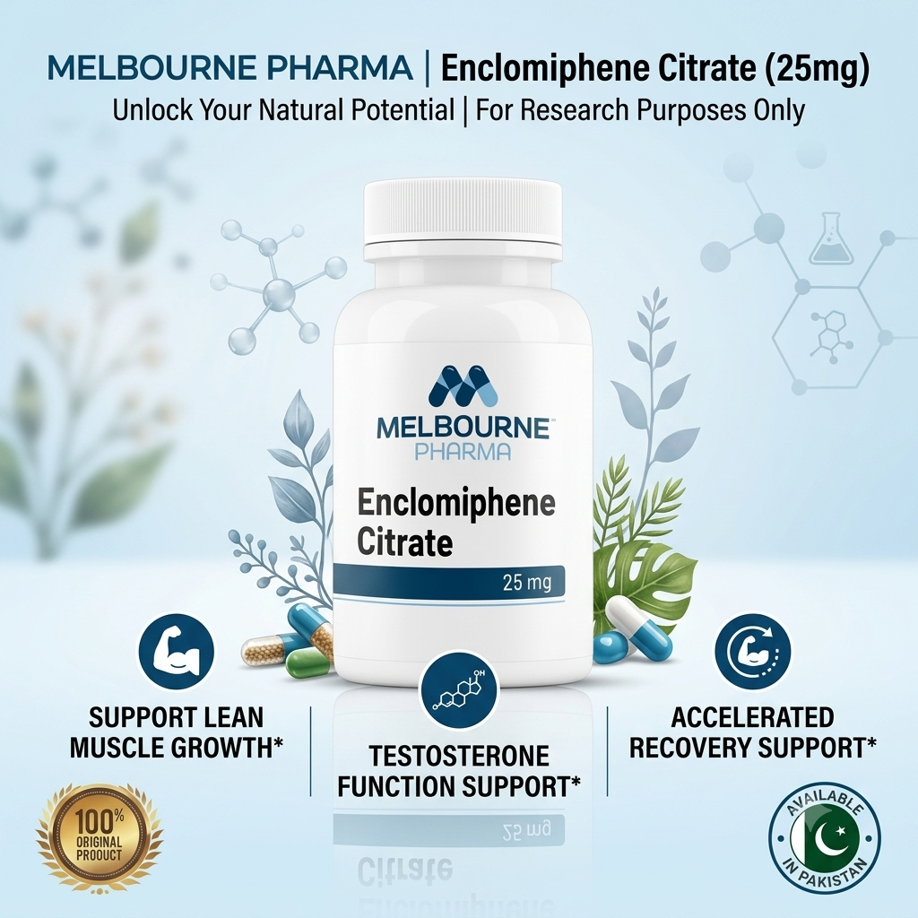 Melbourne™ Pharma Enclomiphene Citrate Capsules In Pakistan | Testosterone & Hormonal | My Medicine Store