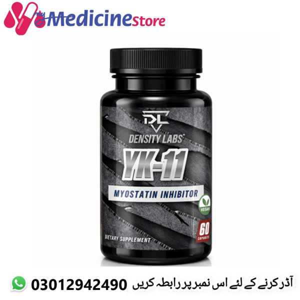 Density Labs YK11 Capsules in Pakistan