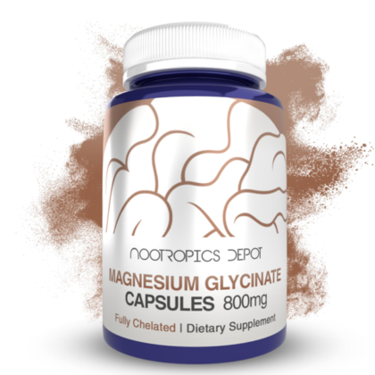 Nootropics Depot Magnesium Glycinate 800 Mg Capsules In Pakistan