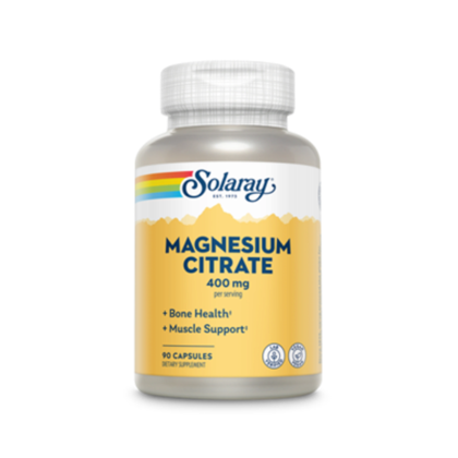 Solaray Magnesium Citrate, 400 mg, 90 Capsules In Pakistan