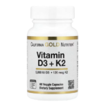 California Gold Nutrition, Vitamin D3 + K2 as MK-7, Capsules In Pakistan