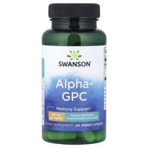 Swanson, Alpha GPC, 300 mg, 60 Veggie Capsules In Pakistan