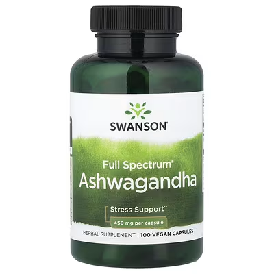 Swanson, Full Spectrum® Ashwagandha, 100 Vegan Capsules In Pakistan