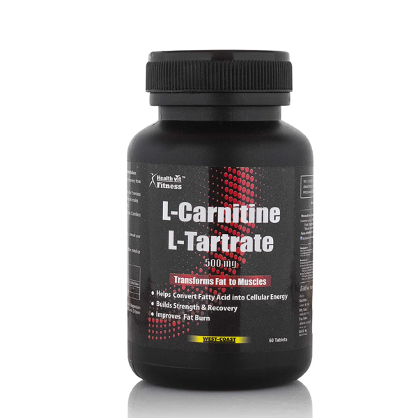 Healthvit L-Carnitine L-Tartrate 500 mg Supplement In Pakistan