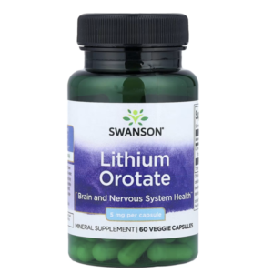 Swanson Lithium Orotate 5 mg 60 Veggie Capsules In Pakistan