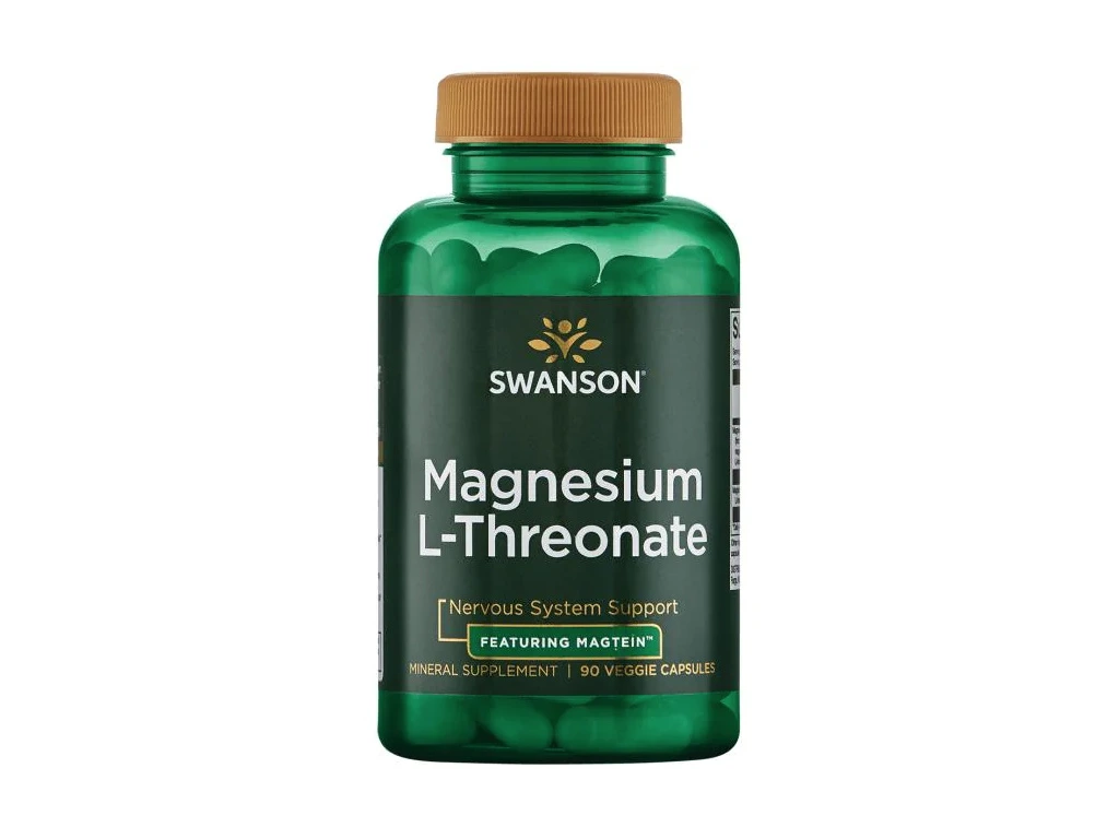 Swanson Magnesium L-Threonate 90 Vegan Capsules