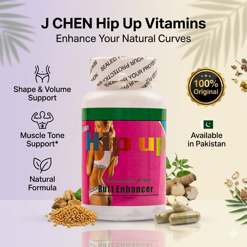 J CHEN Hip Up Butt Enhancer Vitamins