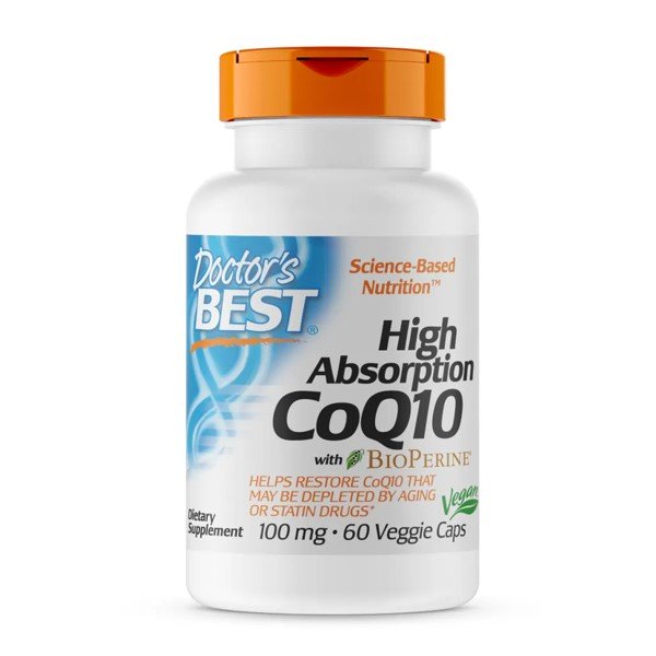 Doctor's Best CoQ10 with BioPerine® 100mg Veggie Caps