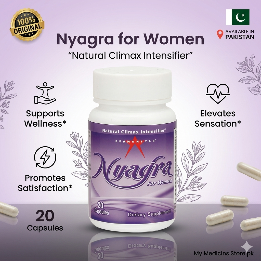 Natural Climax Intensifier Nyagra for Women 20 Capsules In Paksitan