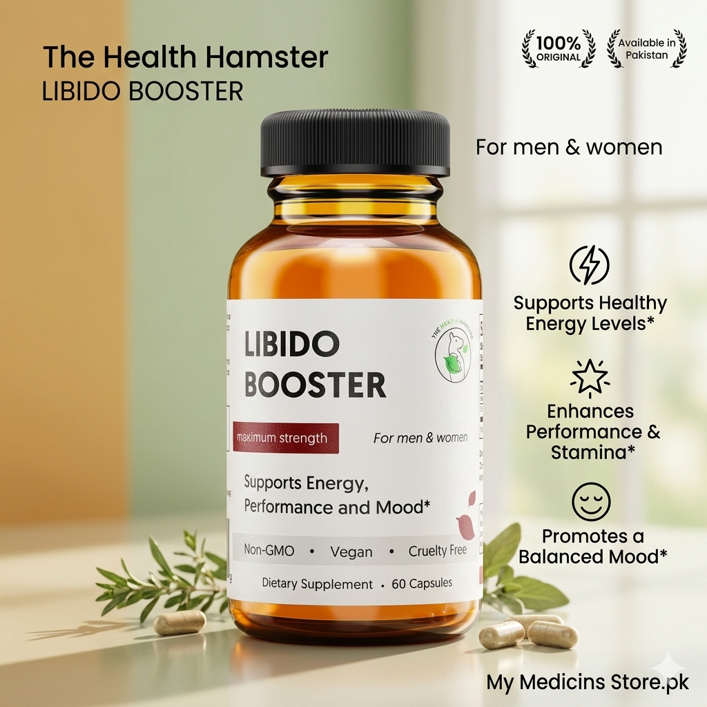 The Health Hamster Libido Booster For men & Women 60 Capsules In Pakistan