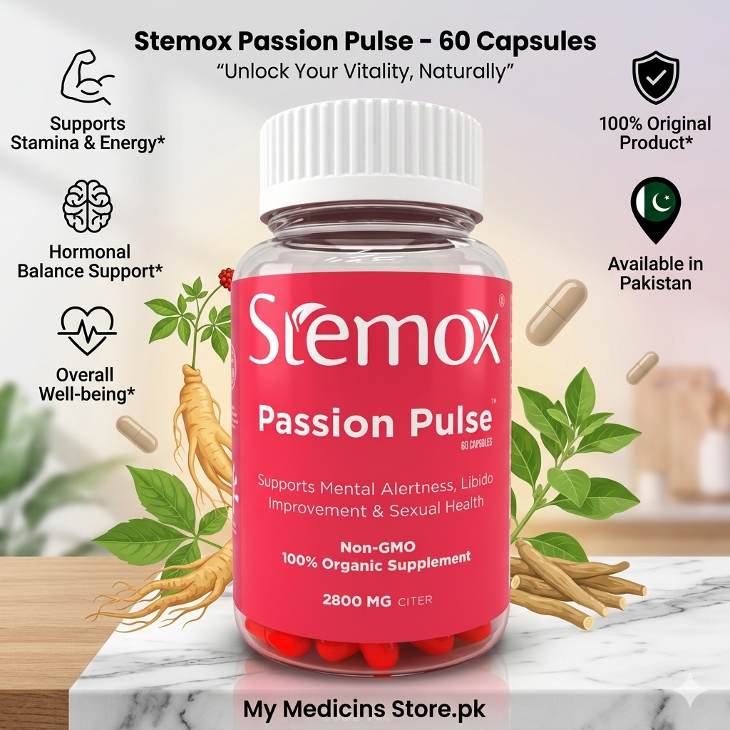 Stemox Passion Pulse 60 Capsules In Pakistan